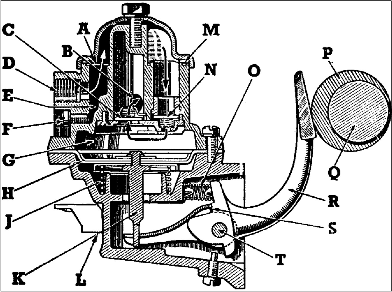 THE AUSTIN SEVEN FUEL PUMP the-austin-seven-fuel-pump